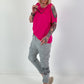 Cut-Out T-Shirt - Pink