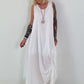 Sommerkleid mit Raff-Detail - weiss