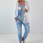 Leichte Strickjacke - weiss