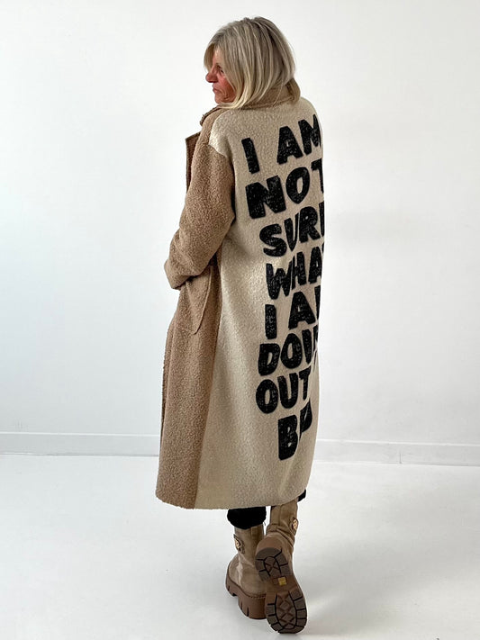 Boucléjas model “Wake up” - taupe-beige