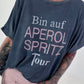 Oversized T-shirt on Tour - blue