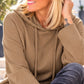 Ripp-Hoodie - camel