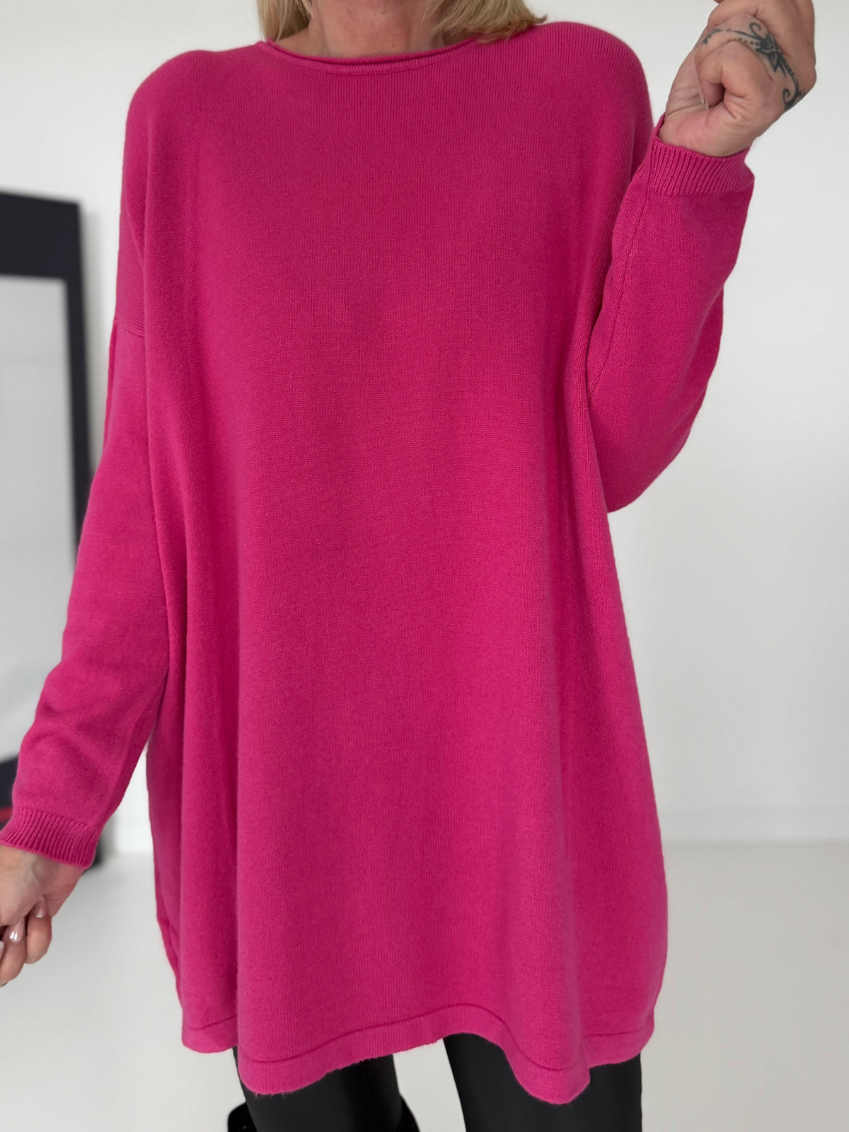 Longpullover - pink