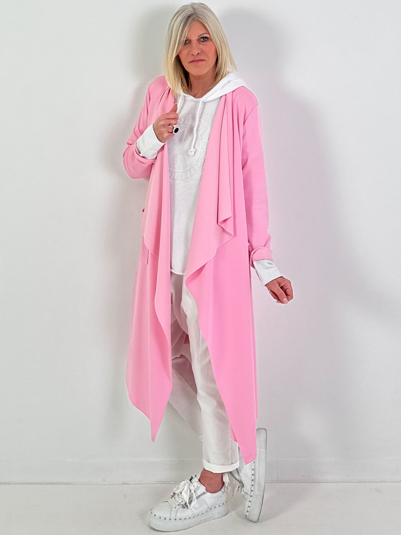 Mantel Modell "Velvet Breeze" - rosa