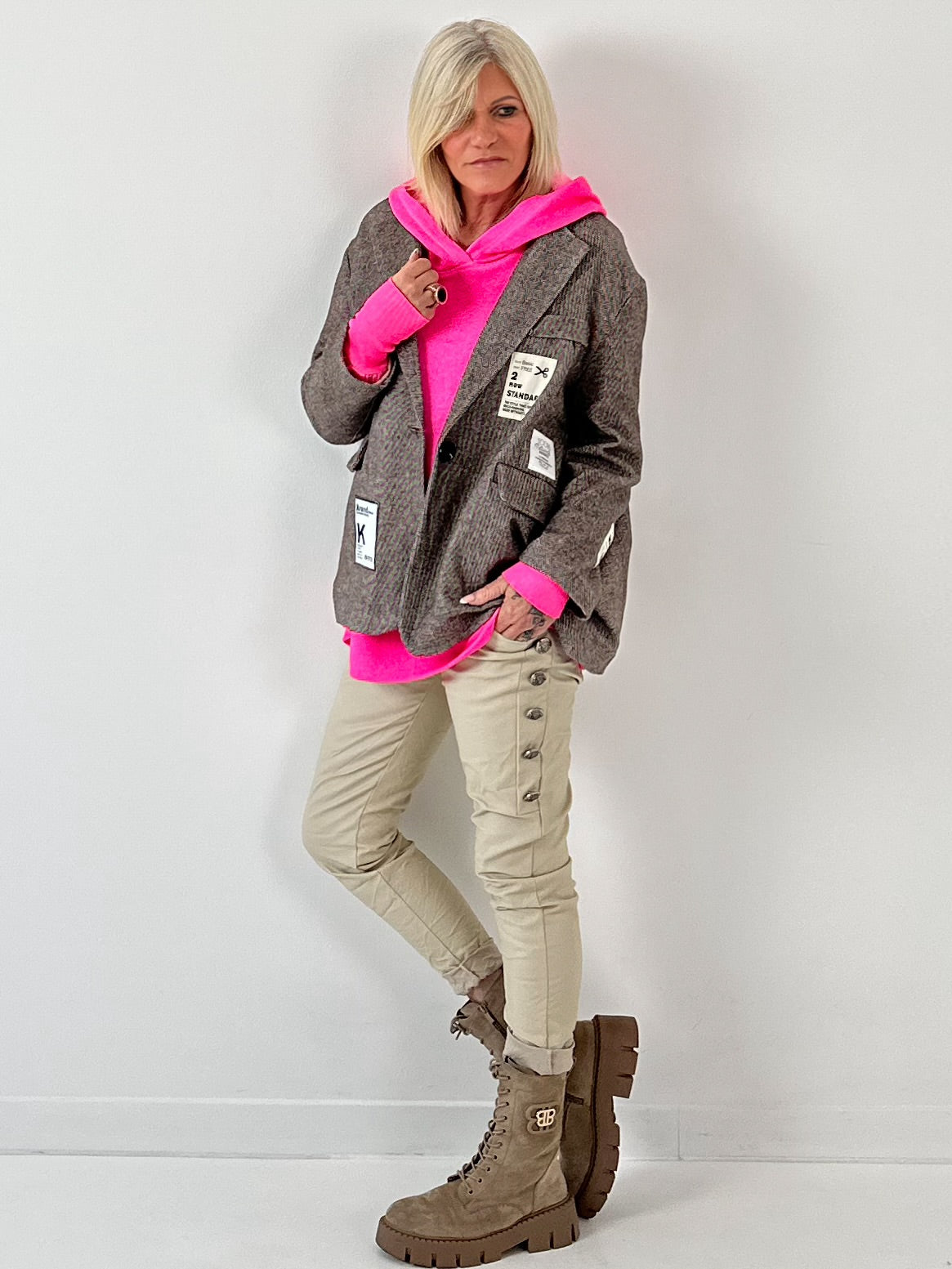 Blazer "Modell "Retro Reframe" - schoko