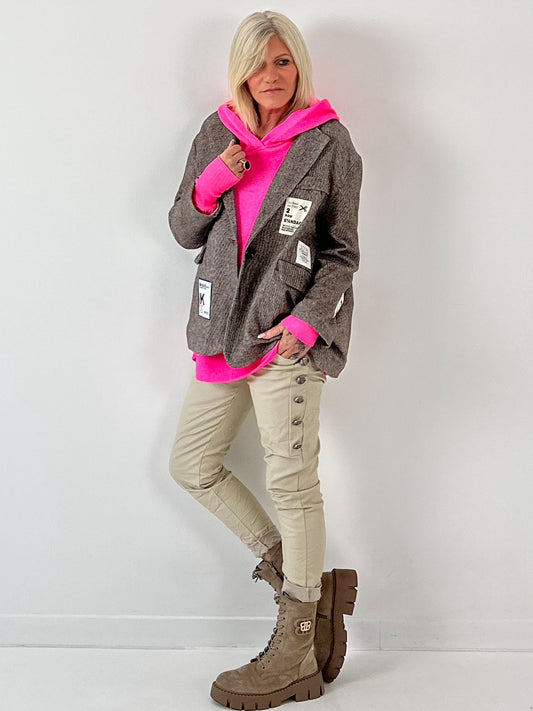 Blazer "Modell "Retro Reframe" - schoko