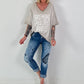 Oversized Shirt Breaking Rules - beige