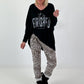 Oversized Shirt Finished - schwarz