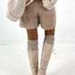 Rock Shorts Modell "Skorty" - beige