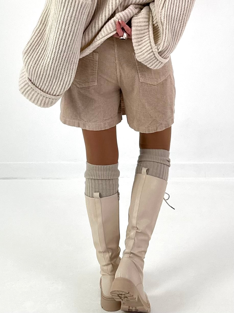 Rock Shorts Modell "Skorty" - beige