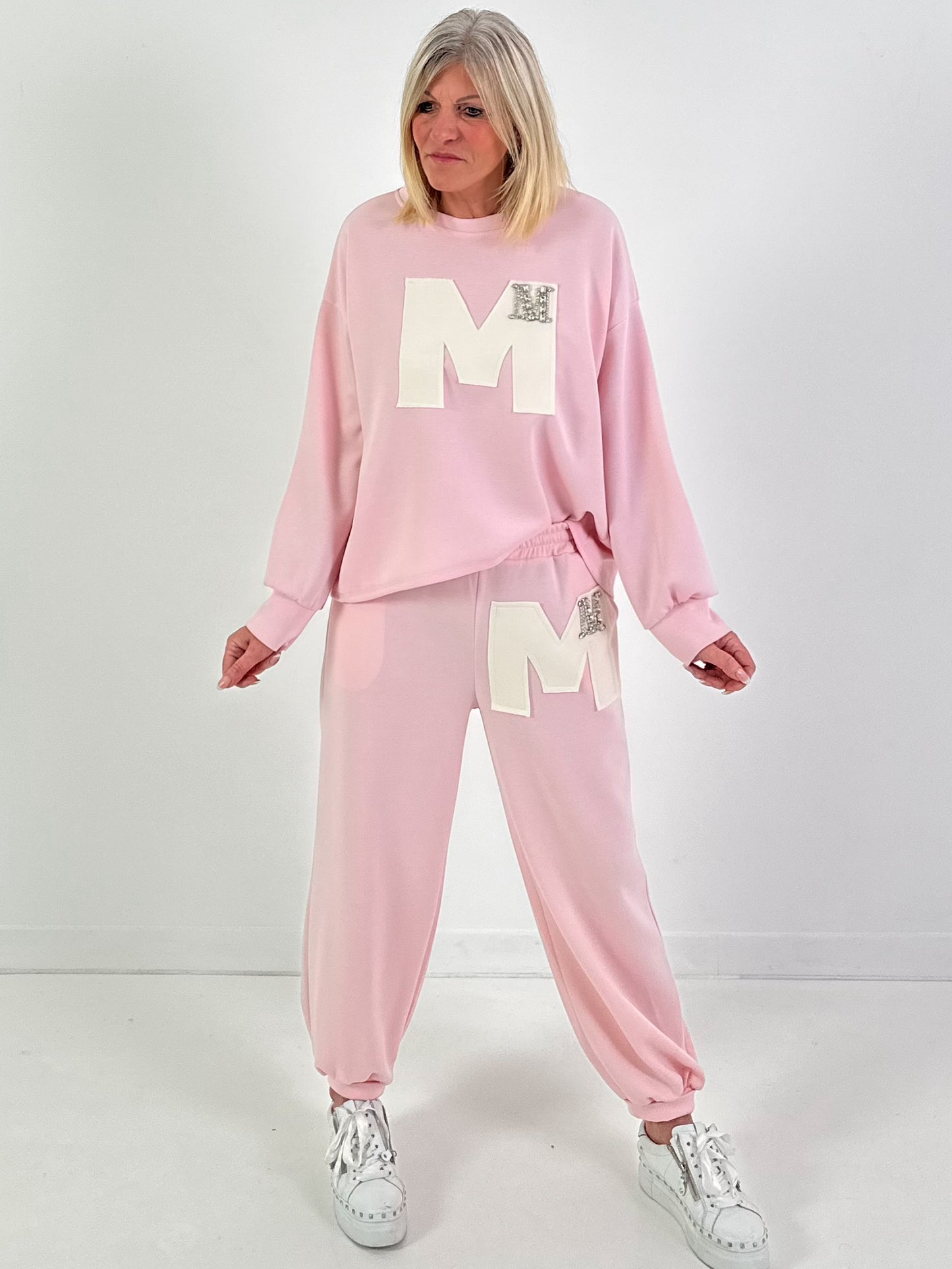 Sweatshirt model "Edition M" - pink