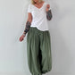 Ripp T-Shirt stone washed -  weiss
