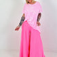 T-shirt Leo - white-pink