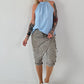 Neckholder Top -hellblau
