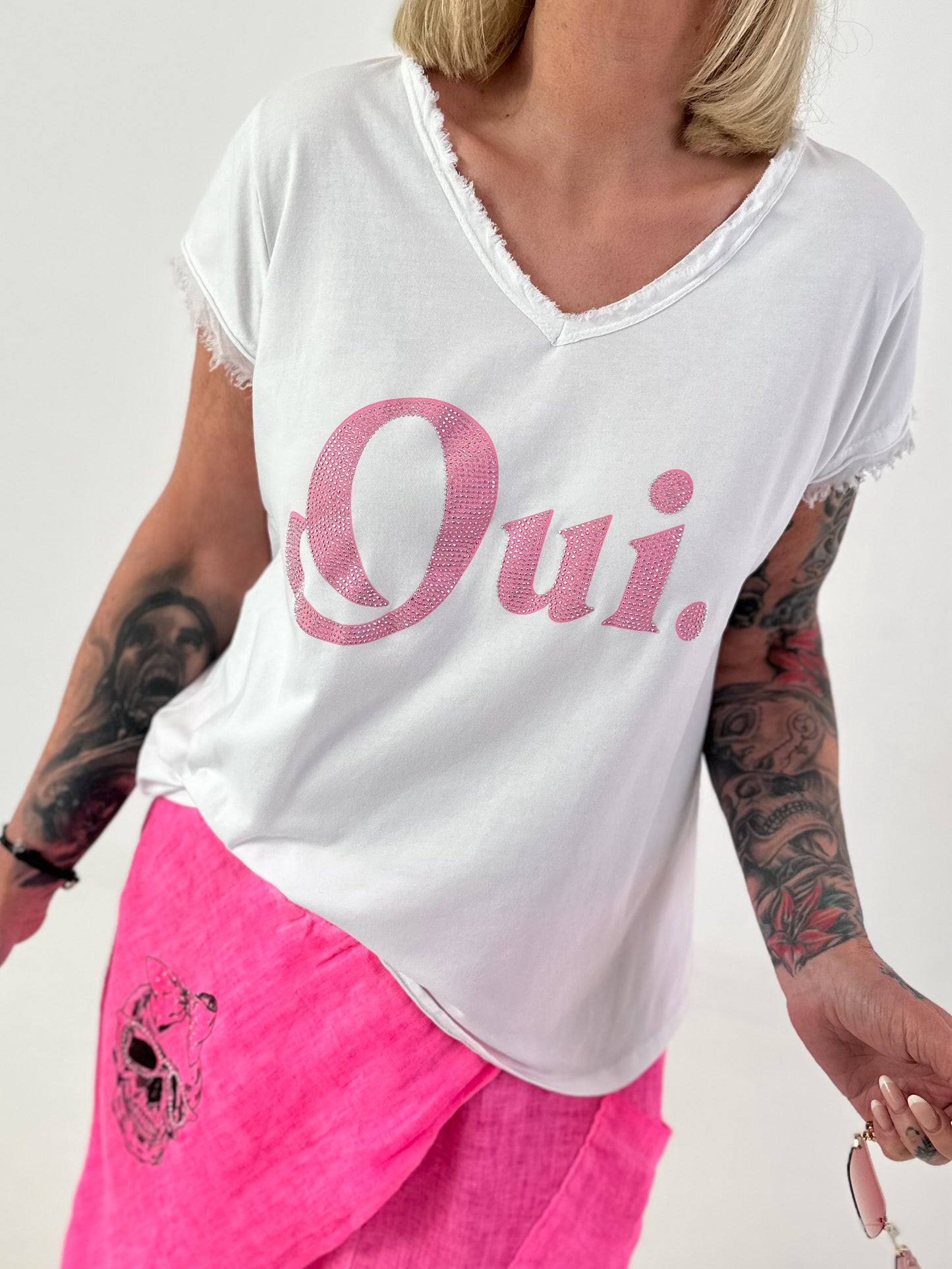 T-Shirt Oui - white