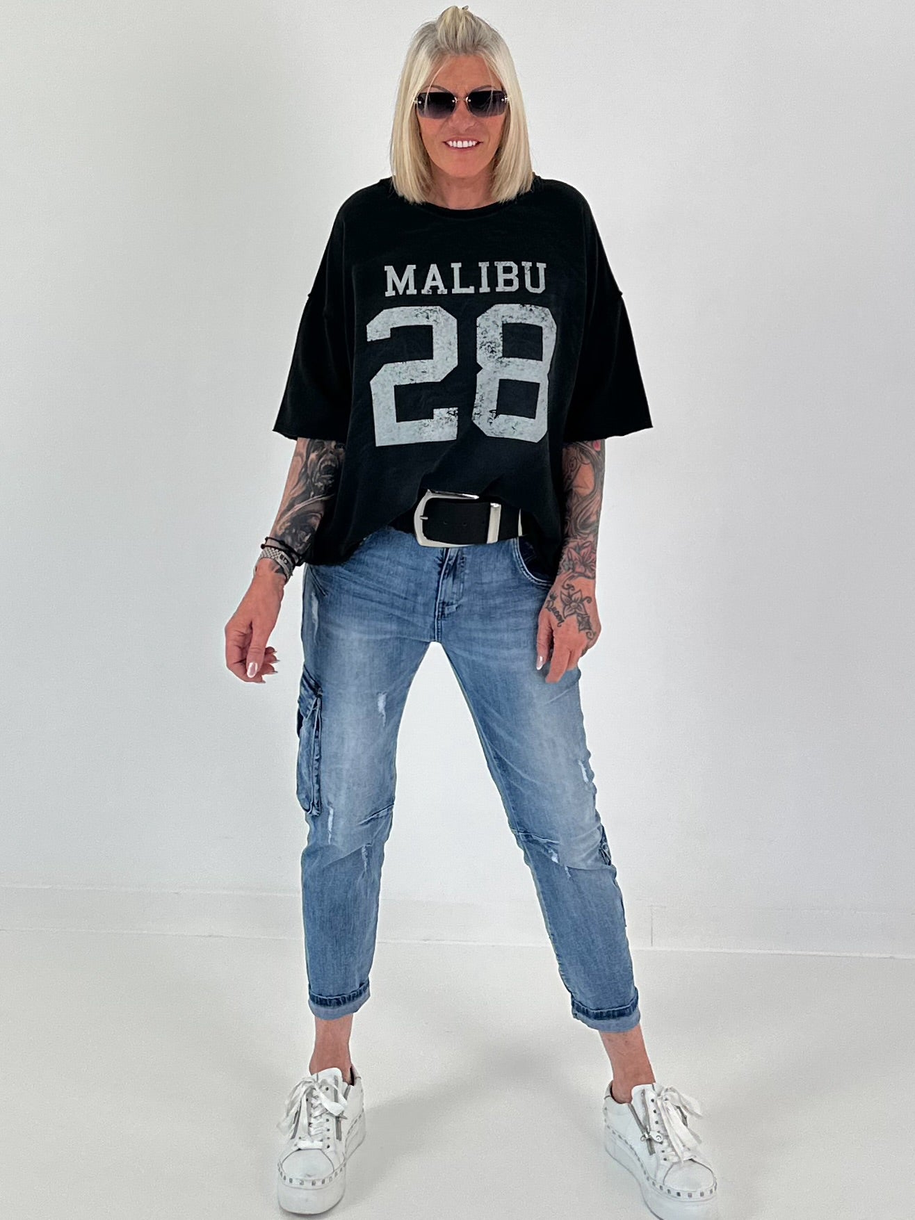 Cargo Jeans - denim