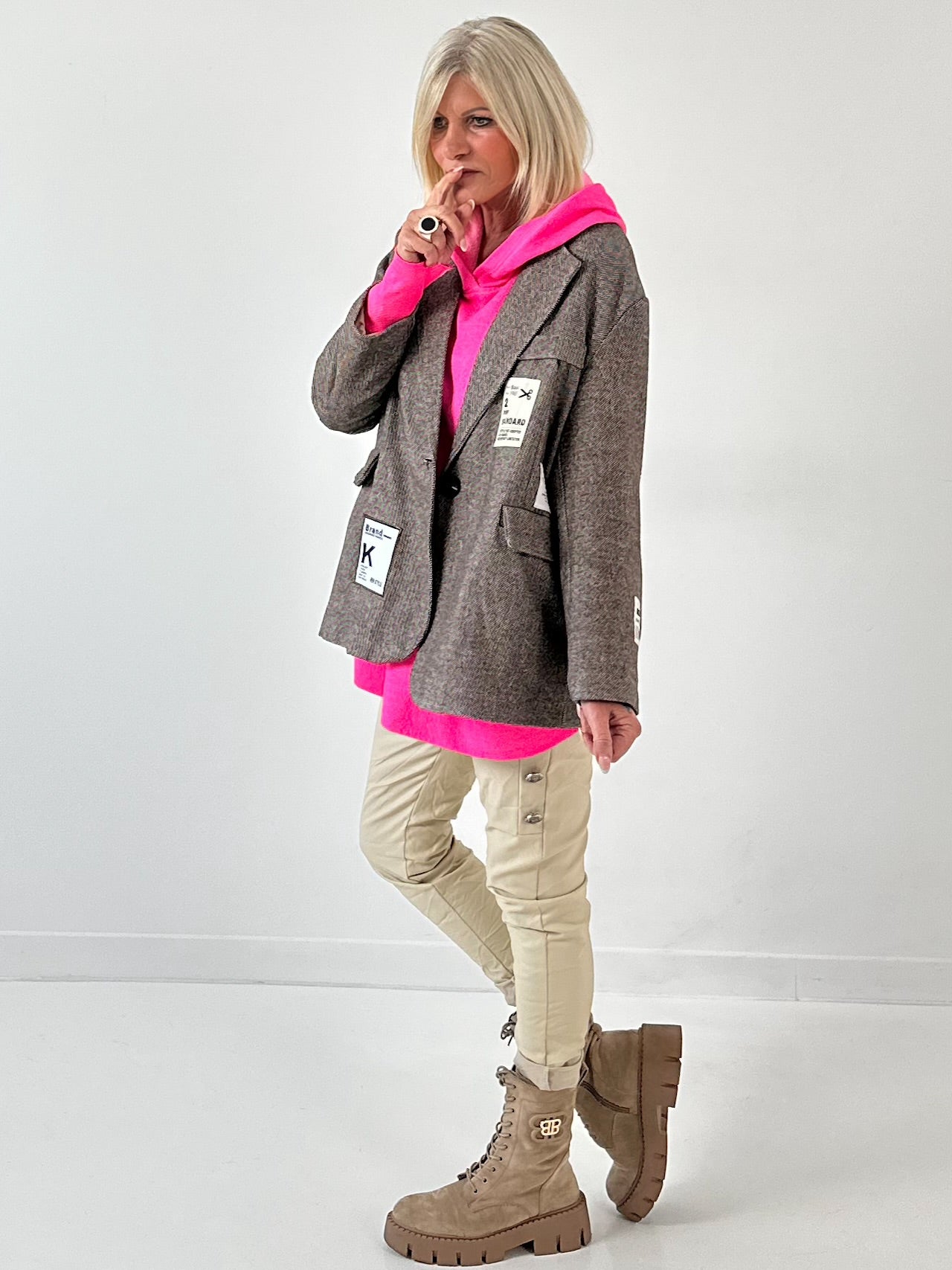 Blazer "Modell "Retro Reframe" - schoko