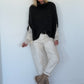 Cozy chunky-knit slipover - anthracite