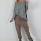Oversized Shirt stone washed - grau ( lieferbar ab ca. 16.07.26)