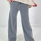 Knitted trousers model “Weave&amp;Wear” - grey