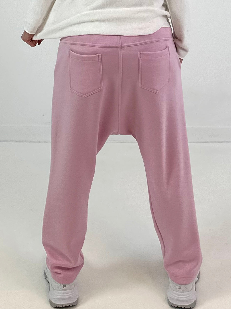 Baggy broek model "Pocket Style" - roze