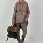 Hose mit elastischem Bund  - leo -taupe