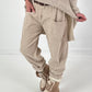 Corduroy trousers model “Casual Comfort” - beige