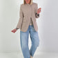 Blazer one button - beige