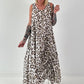 Leo Sommerkleid mit Raff-Detail - beige