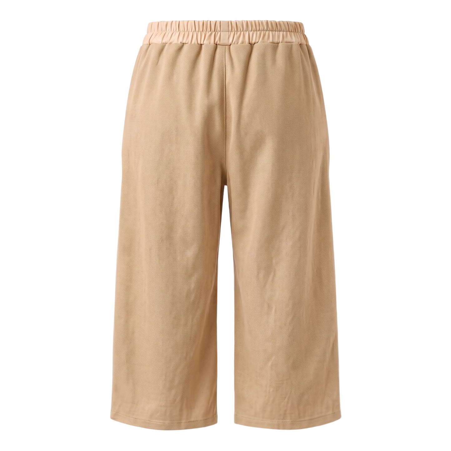Hose mit Overlay und Metallösen - camel