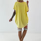 Oversized T-Shirt - gelb