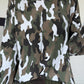 Shirt in all-over camouflage look - white-multicolored