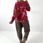 Tuniek model "Flower" - roze-veelkleurig