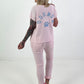 Fine Knit Dog Mom Shirt - Pink