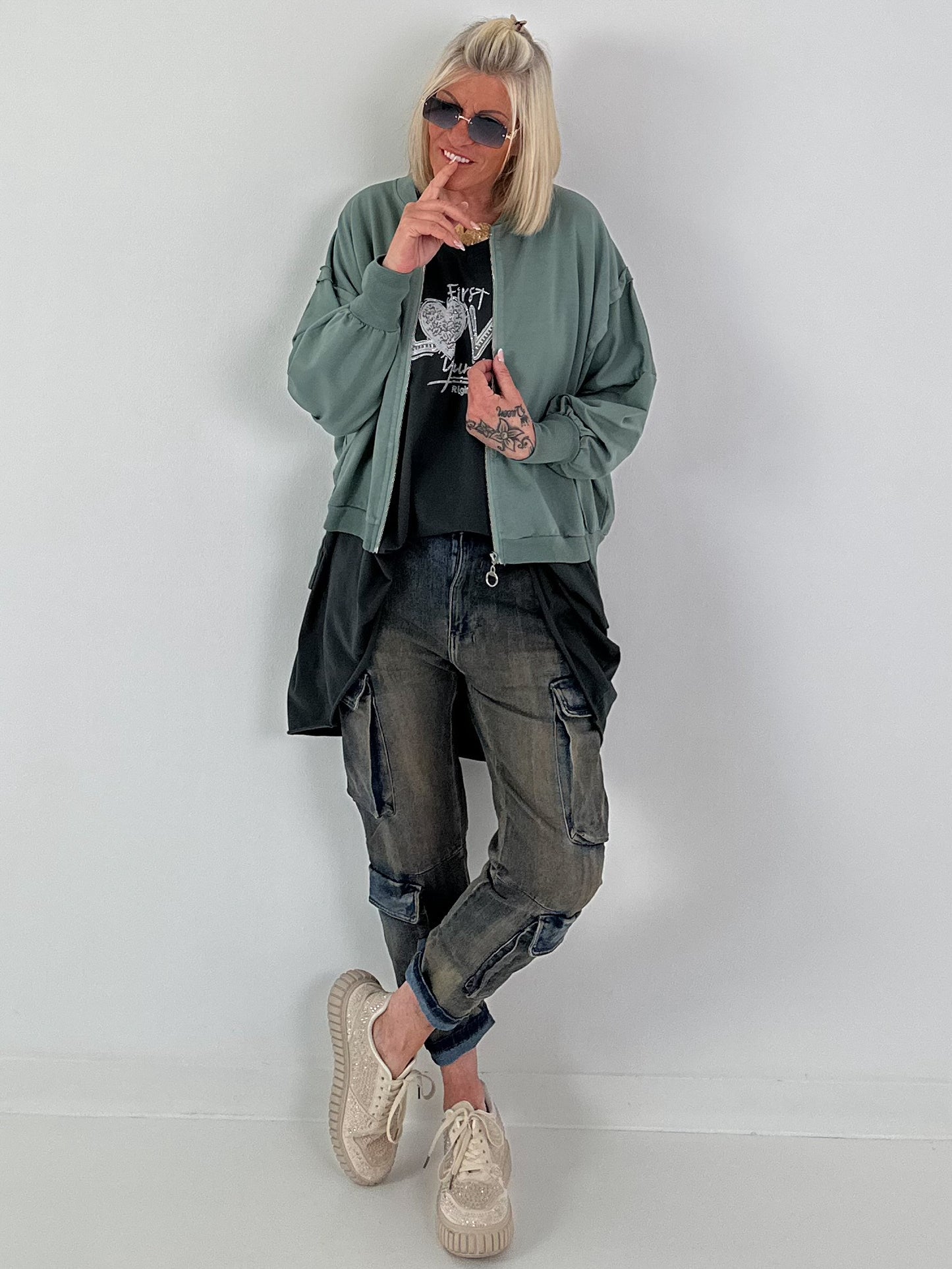 Cargo Jeans - denim
