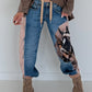 Jogg-Jeans im Used Look Horse - denim