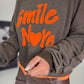 Sweater Smile More - mokka