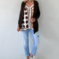 Light knit cardigan - mocha