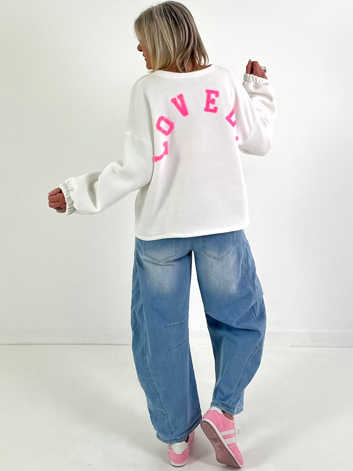 Sweater Lovely - weiss