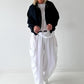 Ballon Jacke mit raffiniertem Kragen - dunkelblau
