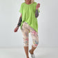 Oversized T-Shirt - apfelgrün