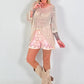 Crochet Shorts - pink-multicoloured