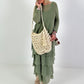 Braided Bag - beige