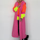 Bouclé Longweste - candypink