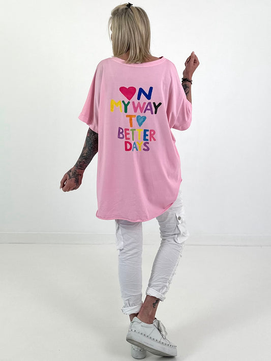T-Shirt My Way - pink