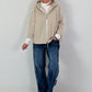 Light Jacket with Hood - beige