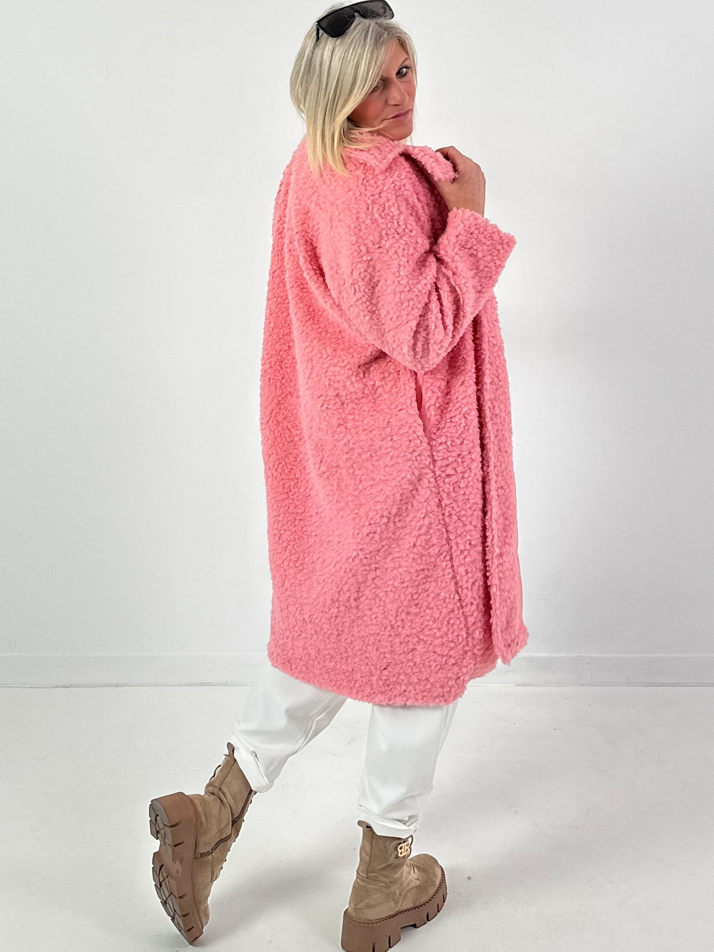 Teddyjas model "Cozy Classics" - roze
