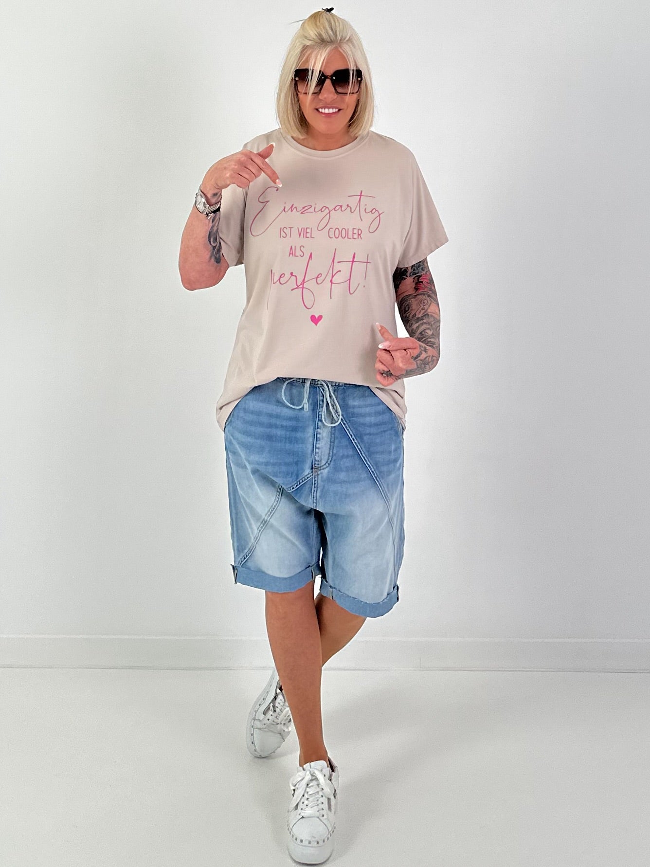 T-Shirt Unique - beige