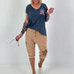 T-Shirt You Can - denim blue