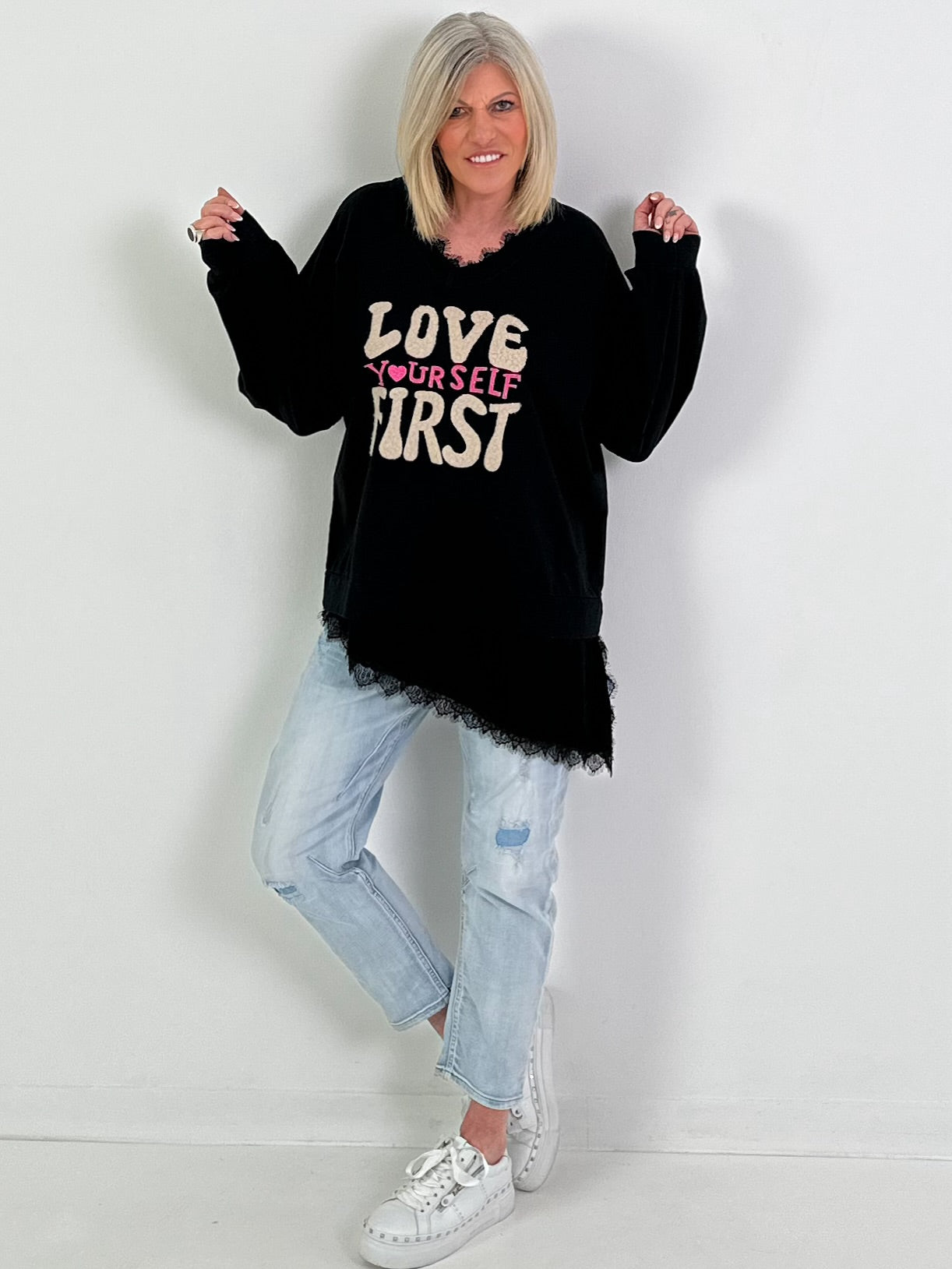 Trui voor jezelf - zwart